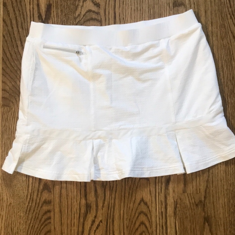 White tennis Skirt
